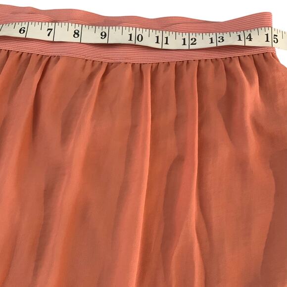 Bobeau Skirt NWT Women's Size Large Vintage Rose High Low Floral Lace Lined - Picture 6 of 7